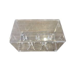 Ring display case for 5 rings 7x4x4 clear